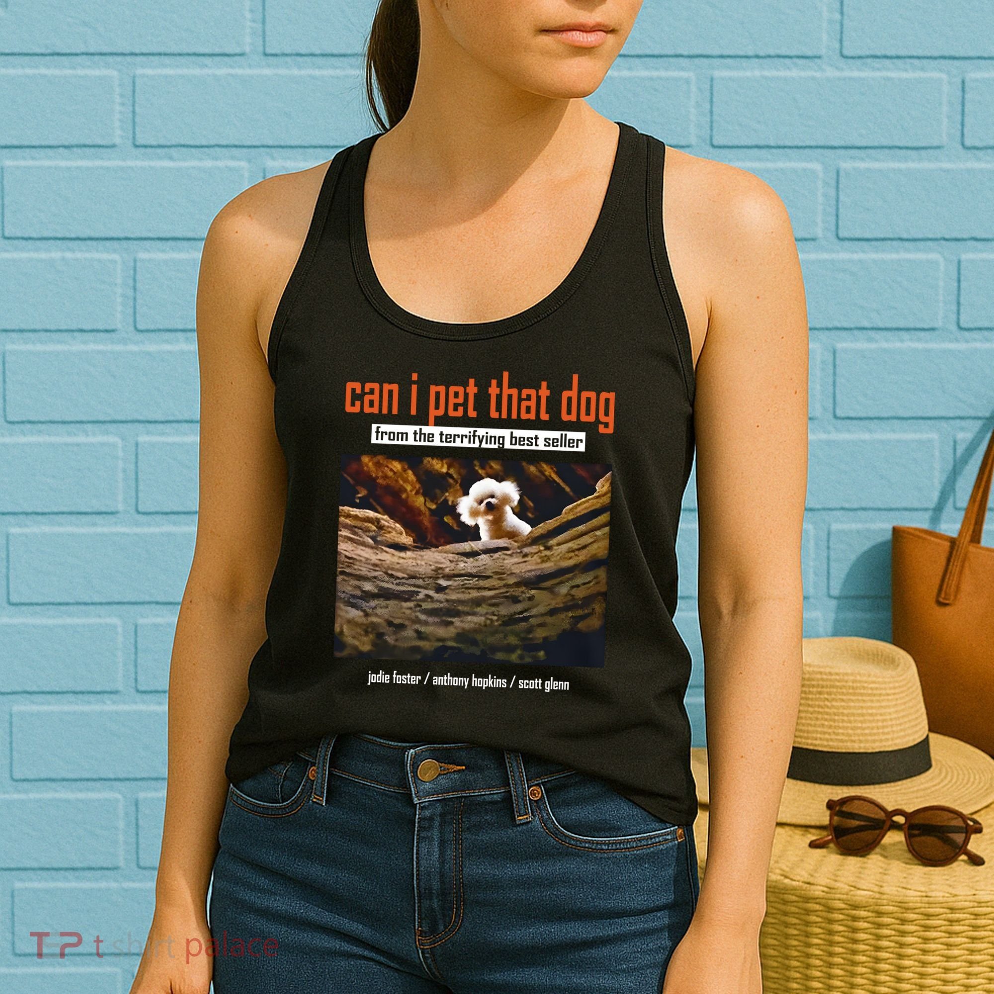 Can I Pet That Dog From The Terrifying Best Seller Women's Tank Top