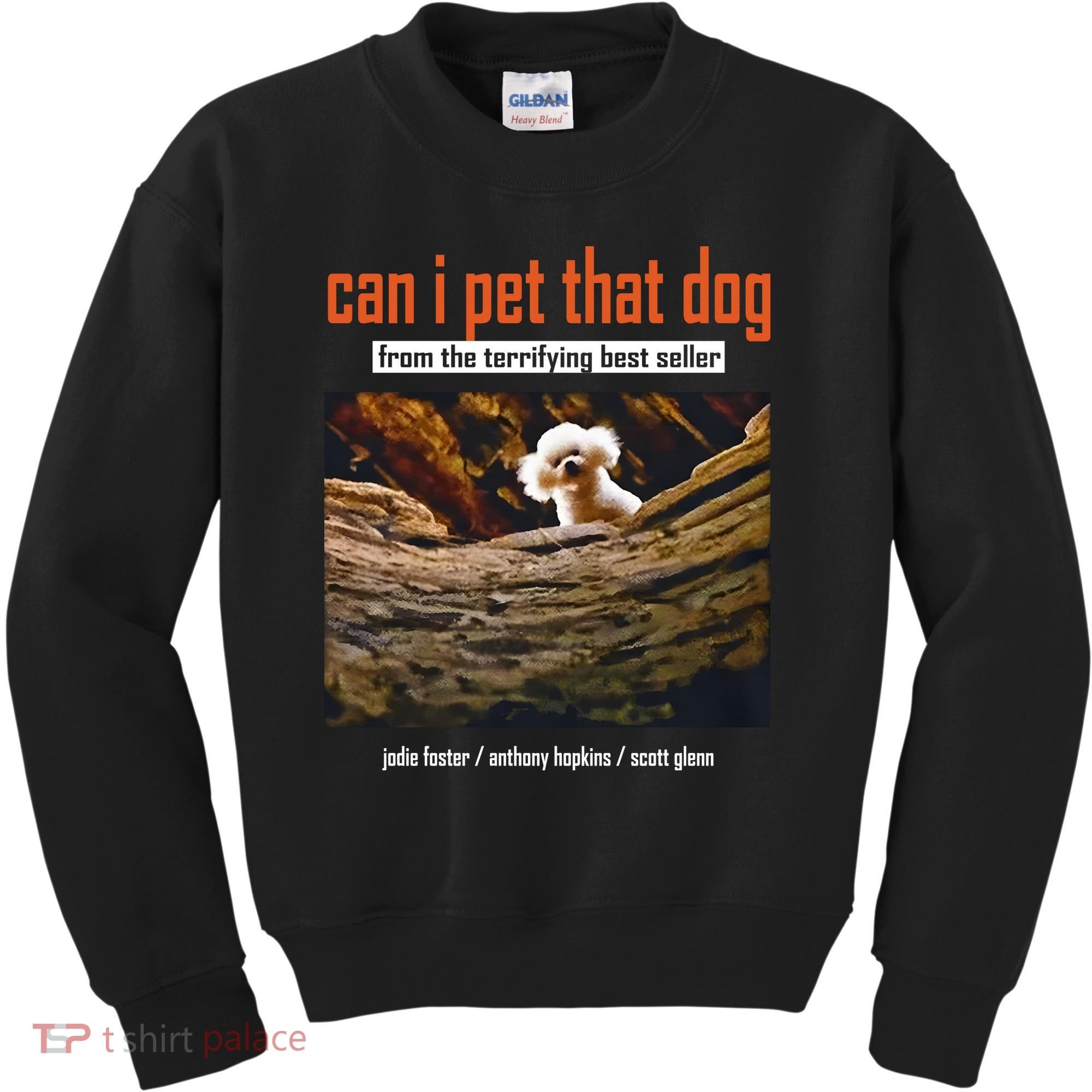Can I Pet That Dog From The Terrifying Best Seller Kids Sweatshirt