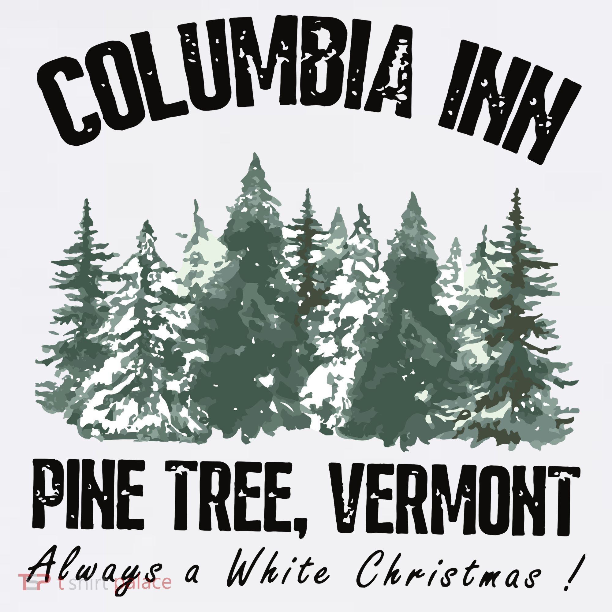 Columbia Inn Pine Tree Vermont Americas Snow Playground A White Christmas Polo