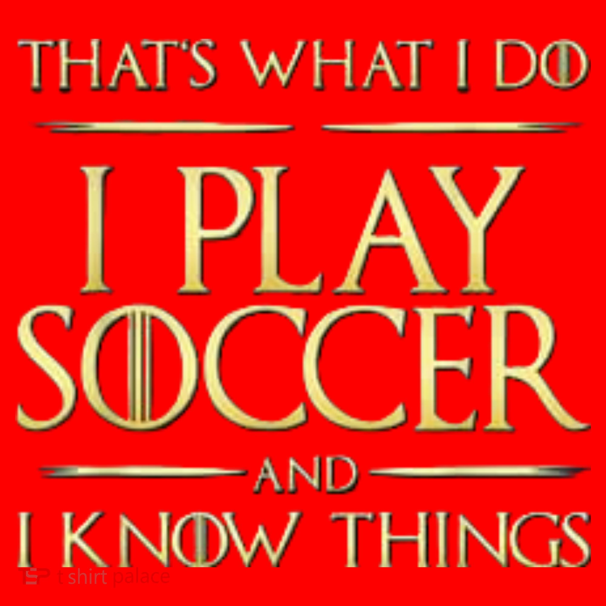 Cool I Play Soccer And I Know Things Santa Hat