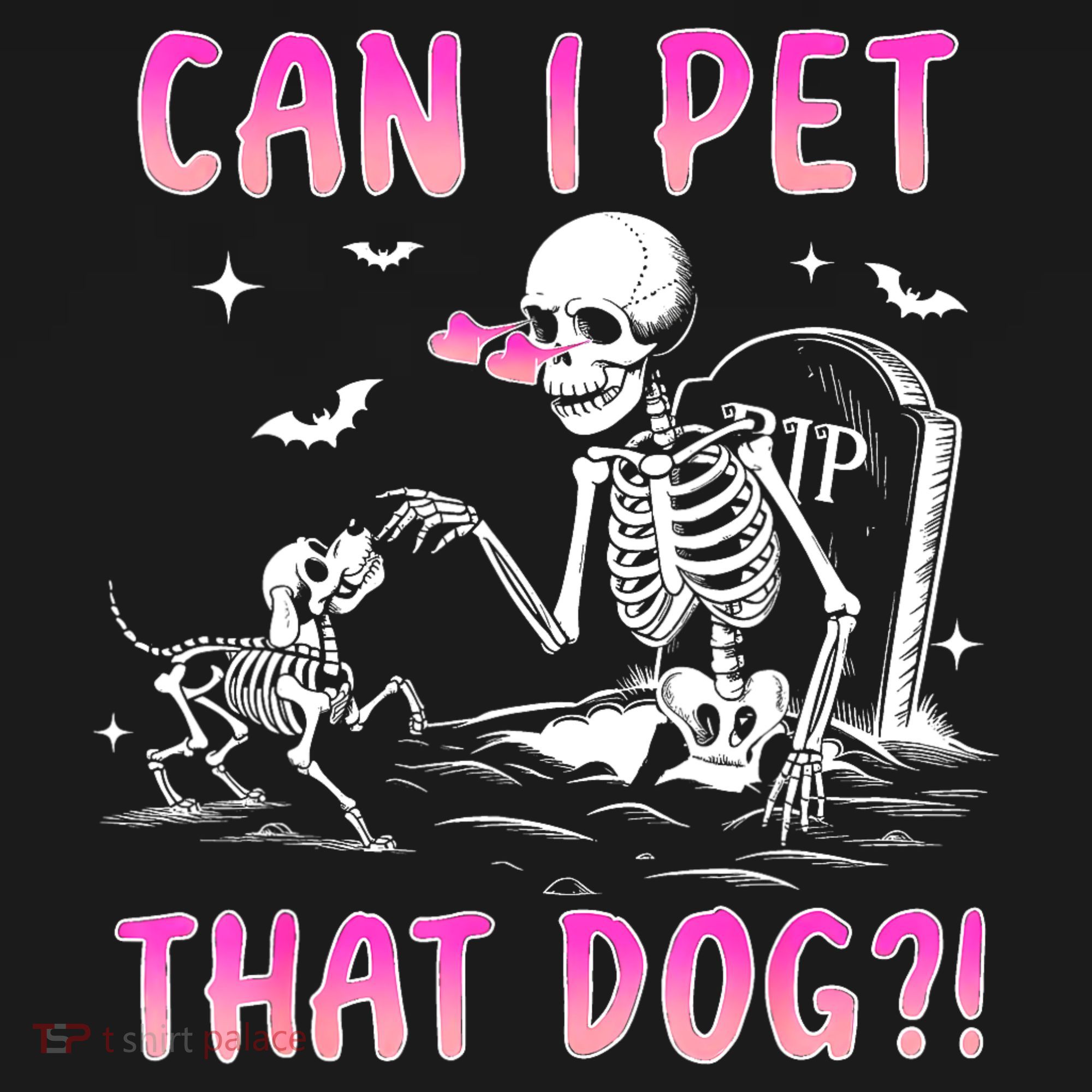 Can I Pet That Dog Funny Skeleton Dog Lover Halloween Women's Hoodie