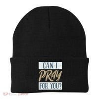 Can I Pray For You Christian Love Religious Beanie thumb 0