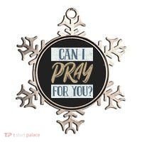 Can I Pray For You Christian Love Religious Ornament thumb 0