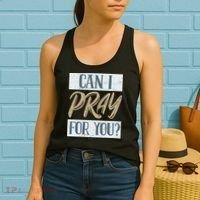Can I Pray For You Christian Love Religious Women's Tank Top thumb 2
