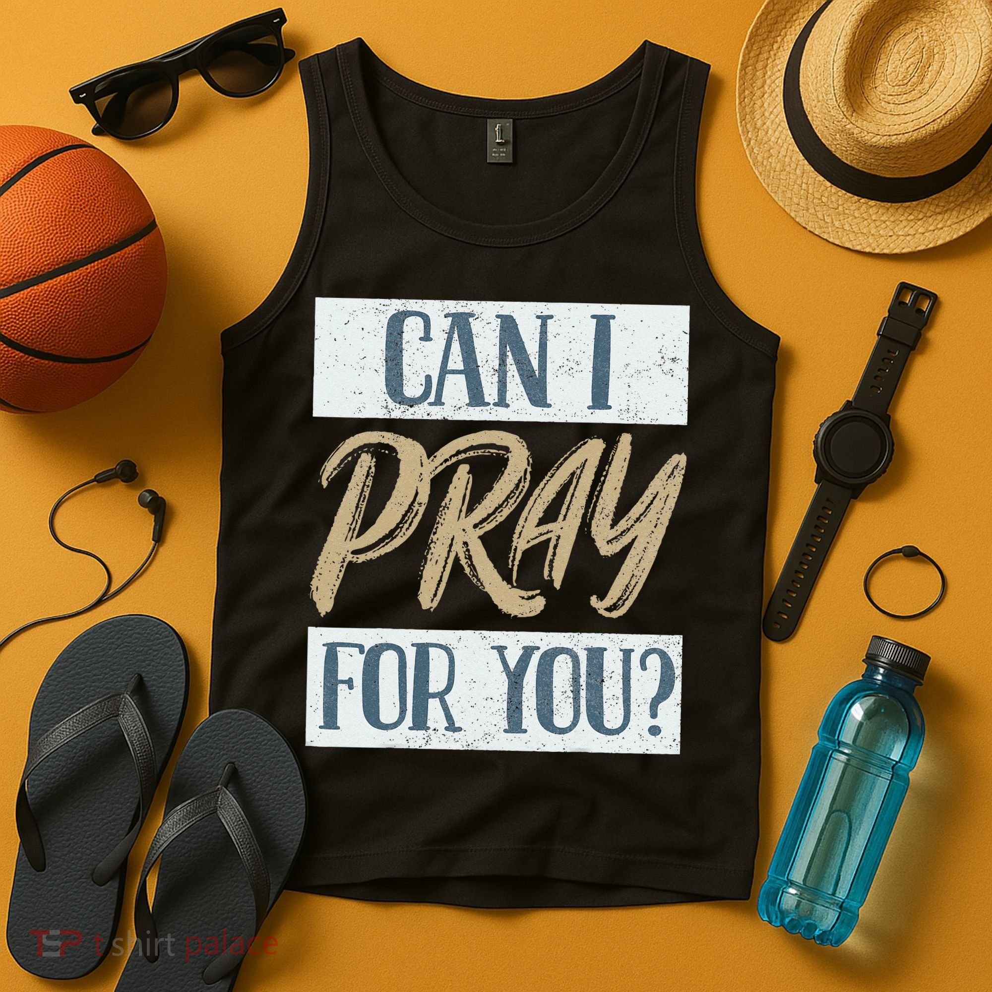Can I Pray For You Christian Love Religious Tank Top