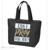 Can I Pray For You Christian Love Religious Tote Bag thumb 3