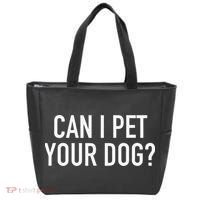 Can I Pet Your Dog Popular Funny Quote Tote Bag thumb 0