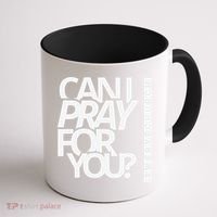 Can I Pray For You Coffee Mug thumb 1