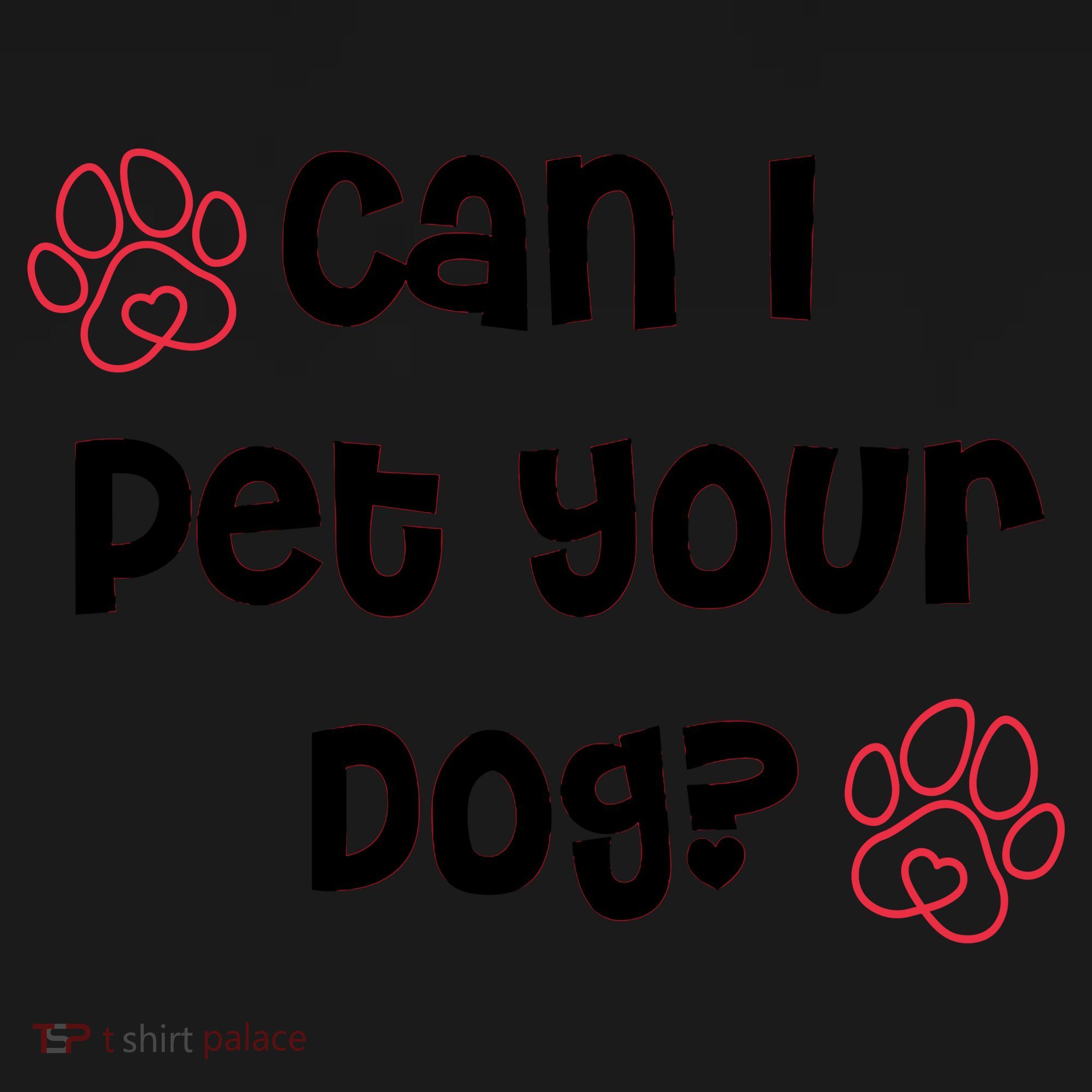 Can I Pet Your Dog? Funny Cute Pet Lover Saying Women's Tank Top