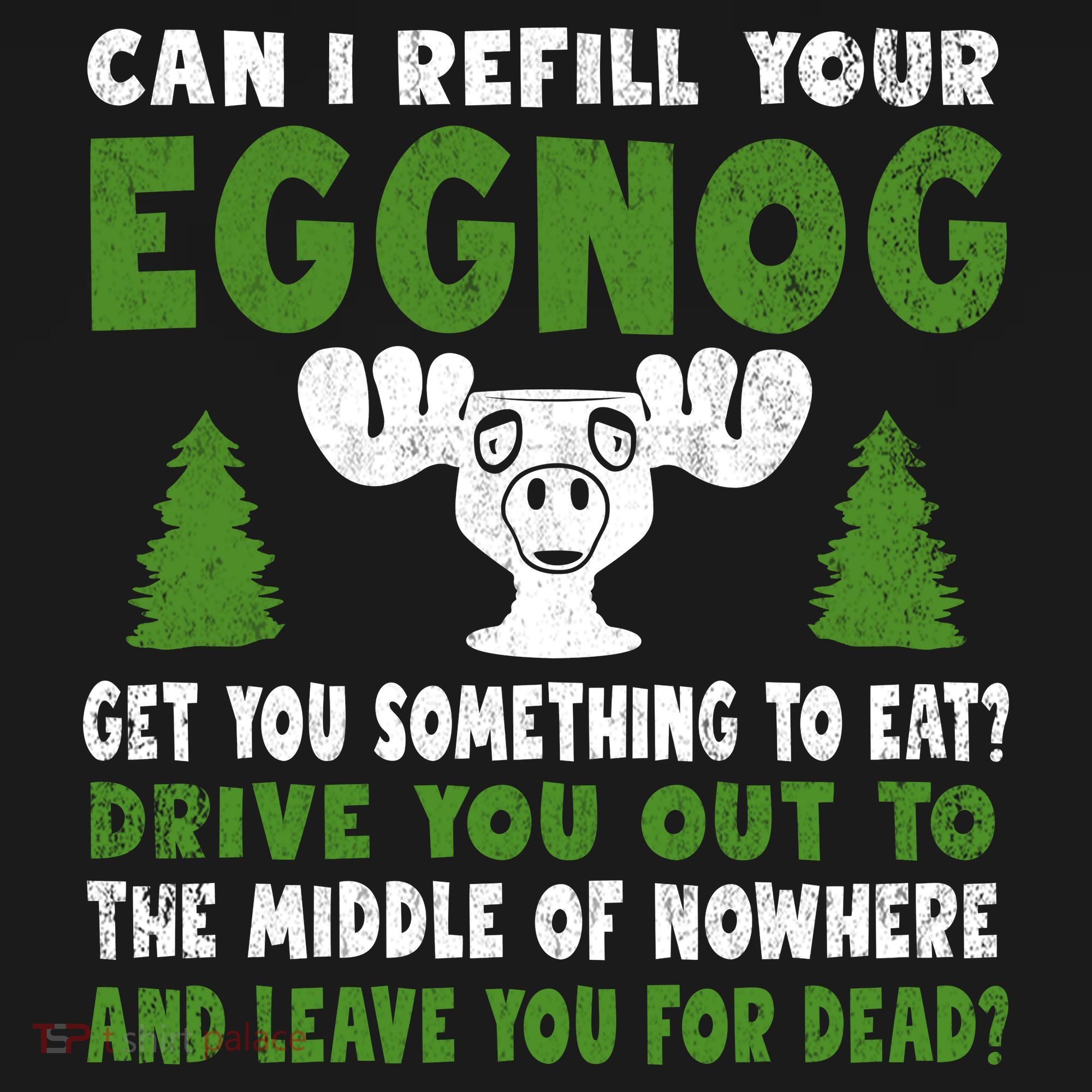 Can I Refill Your Eggnog Christmas Vacation Quote Bucket Hat