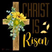 Christ Is Risen Sunflower Cross Easter Coffee Mug thumb 5