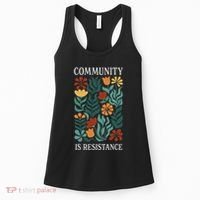 Community Is Resistance Women's Tank Top thumb 0