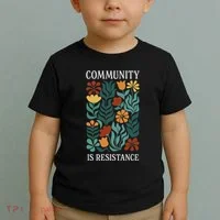 Community Is Resistance Toddler T-Shirt thumb 2