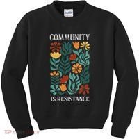 Community Is Resistance Kids Sweatshirt thumb 0