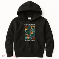 Community Is Resistance Kids Hoodie thumb 0