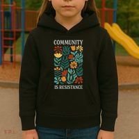 Community Is Resistance Kids Hoodie thumb 3