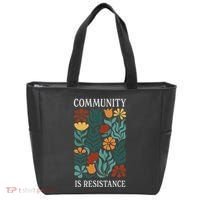 Community Is Resistance Tote Bag thumb 0