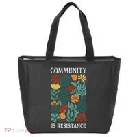 Community Is Resistance Tote Bag thumb 0