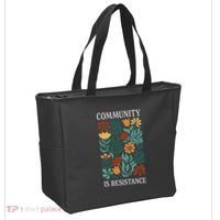 Community Is Resistance Tote Bag thumb 2