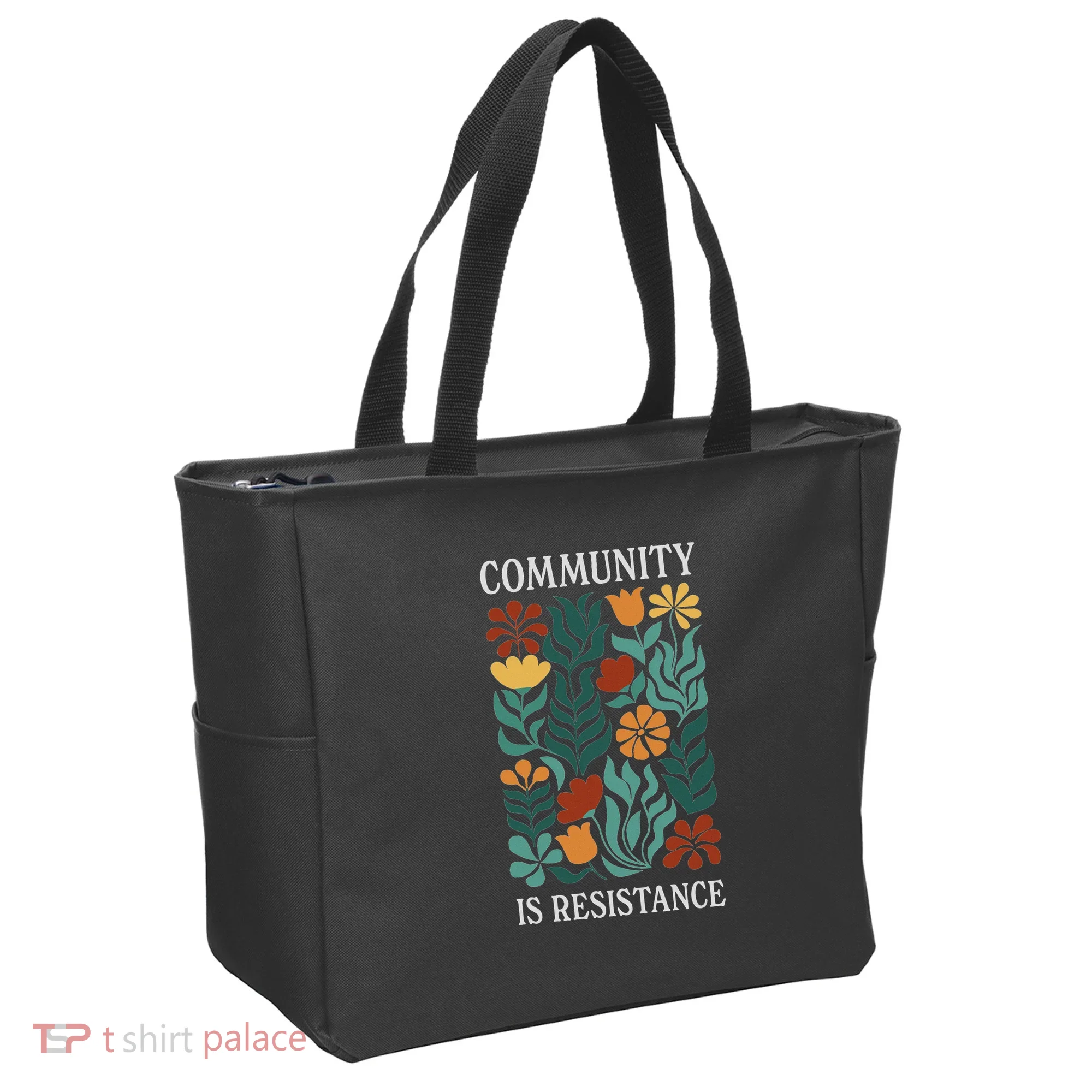 Community Is Resistance Tote Bag