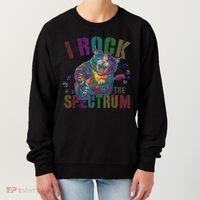 Cute I ROCK THE SPECTRUM Autism Awareness Mommy Respect Women's Sweatshirt thumb 0