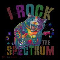 Cute I ROCK THE SPECTRUM Autism Awareness Mommy Respect Coffee Mug thumb 5