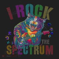 Cute I ROCK THE SPECTRUM Autism Awareness Mommy Respect Golf Towel thumb 3