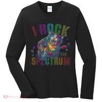 Cute I ROCK THE SPECTRUM Autism Awareness Mommy Respect Women's Long Sleeve Shirt thumb 0