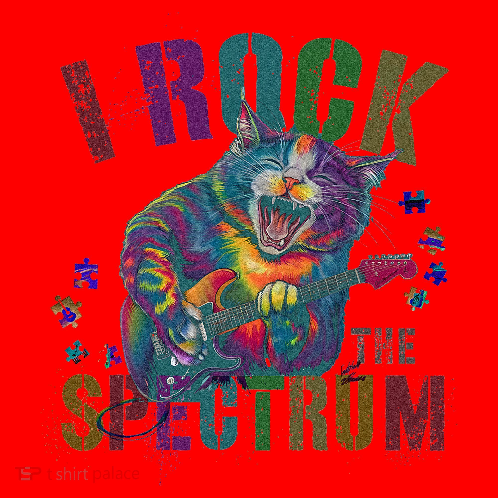 Cute I ROCK THE SPECTRUM Autism Awareness Mommy Respect Santa Hat
