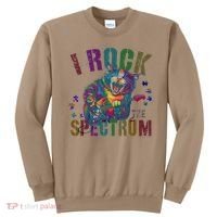 Cute I ROCK THE SPECTRUM Autism Awareness Mommy Respect Sweatshirt thumb 0