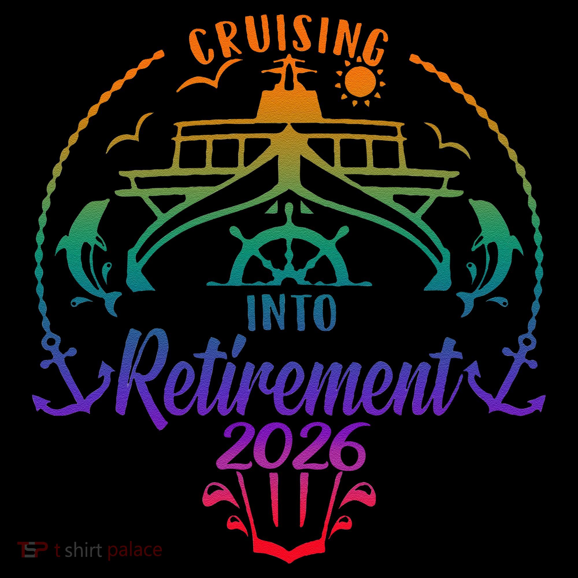 Cruising Into Retirement 2026 Hoodie