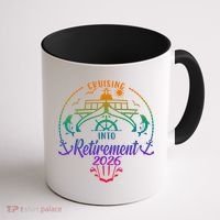 Cruising Into Retirement 2026 Coffee Mug thumb 1