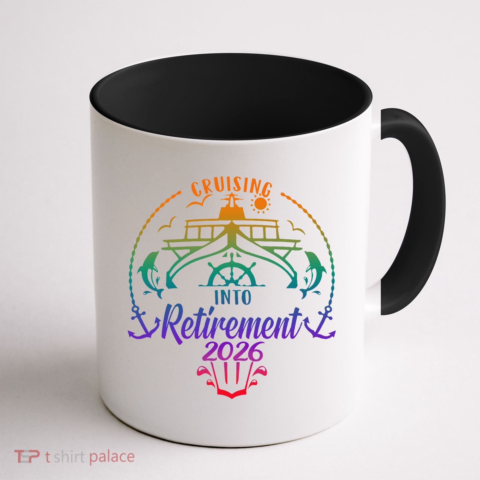 Cruising Into Retirement 2026 Coffee Mug