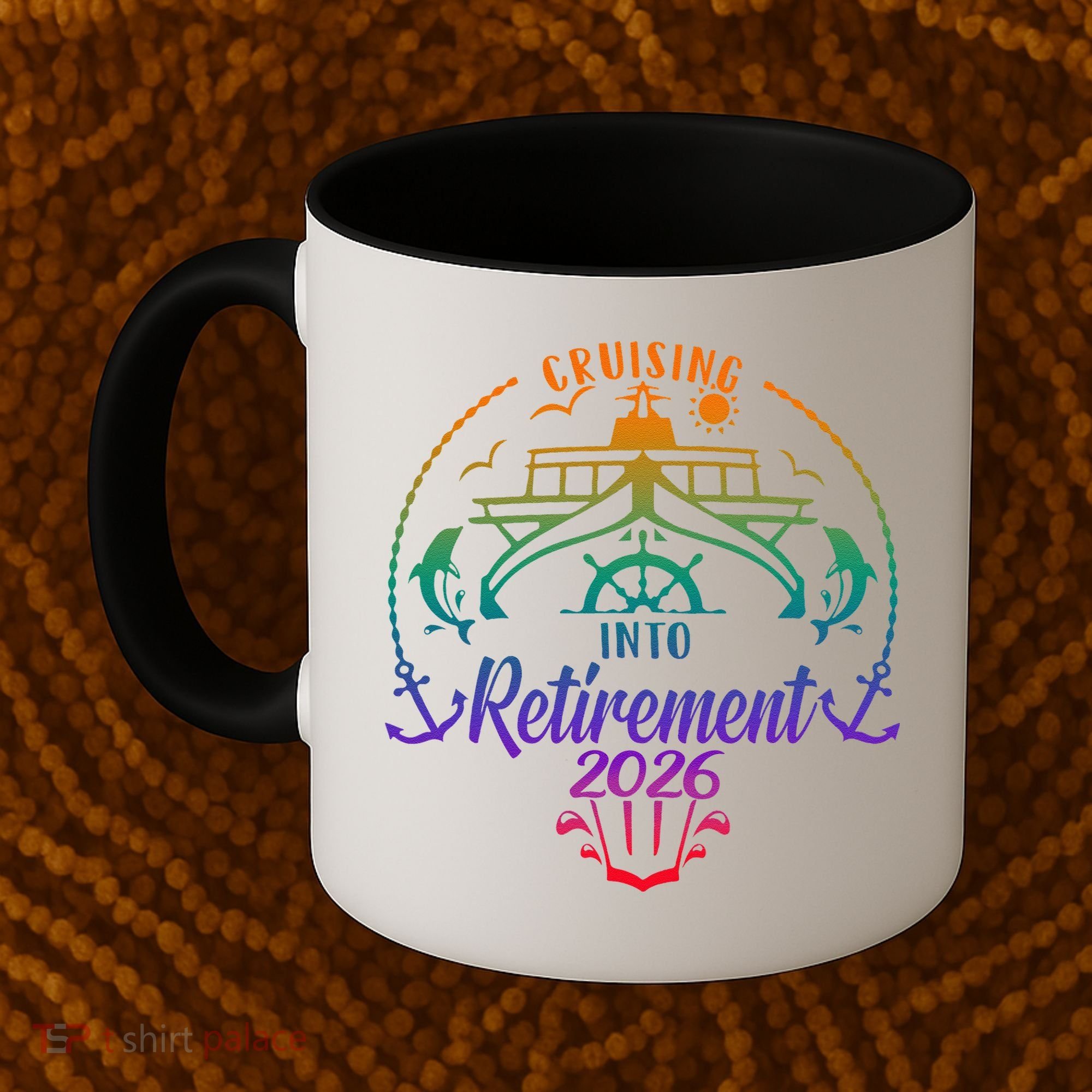 Cruising Into Retirement 2026 Coffee Mug