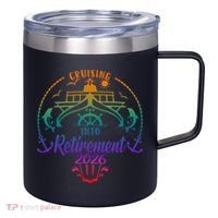 Cruising Into Retirement 2026 12oz Stainless Steel Coffee Mug thumb 0