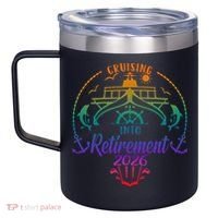 Cruising Into Retirement 2026 12oz Stainless Steel Coffee Mug thumb 2