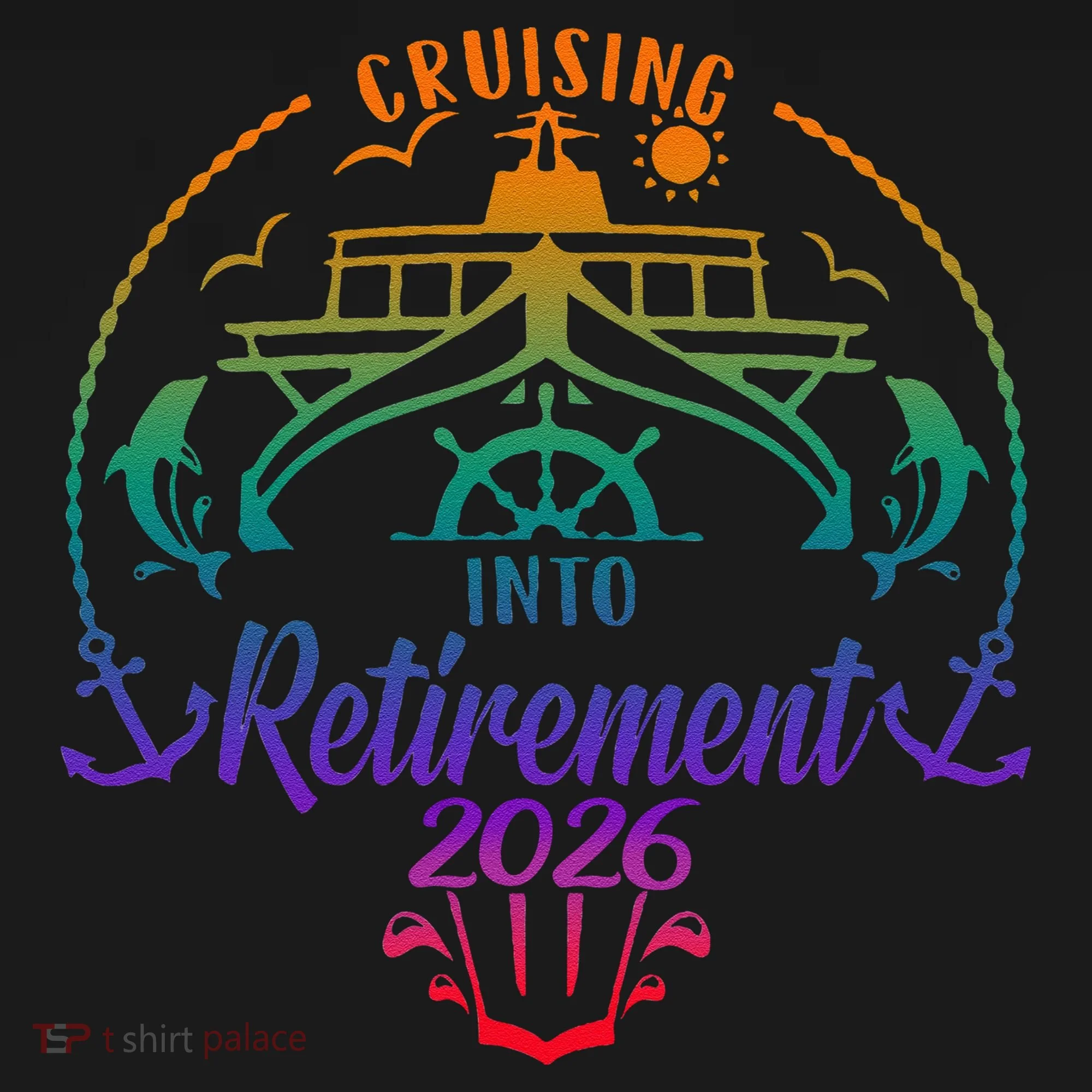 Cruising Into Retirement 2026 Ornament