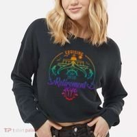 Cruising Into Retirement 2026 Cropped Pullover Crew thumb 2