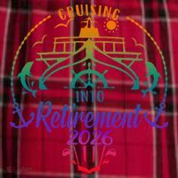 Cruising Into Retirement 2026 Men's Flannel Plaid Pajama Pants thumb 2