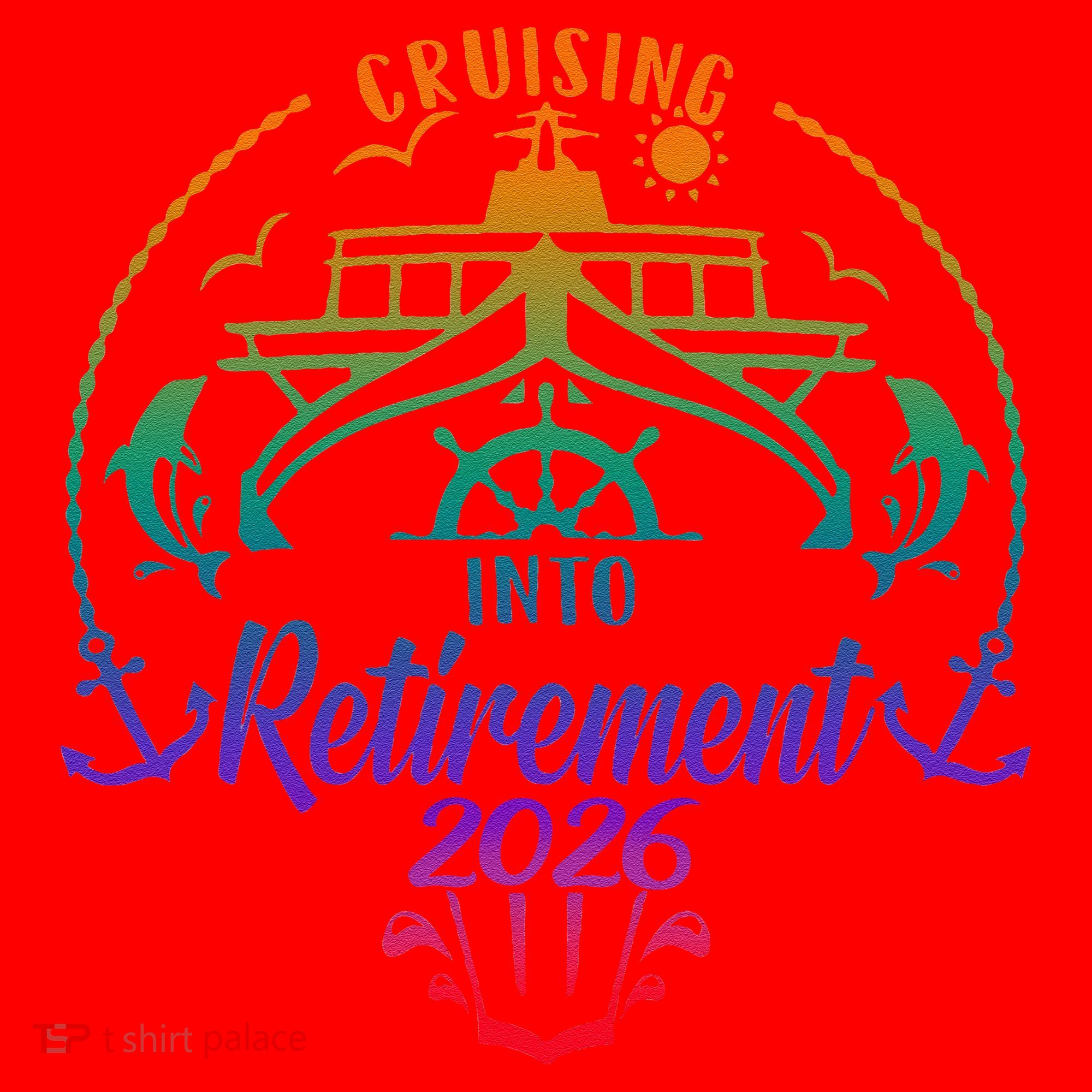 Cruising Into Retirement 2026 Santa Hat