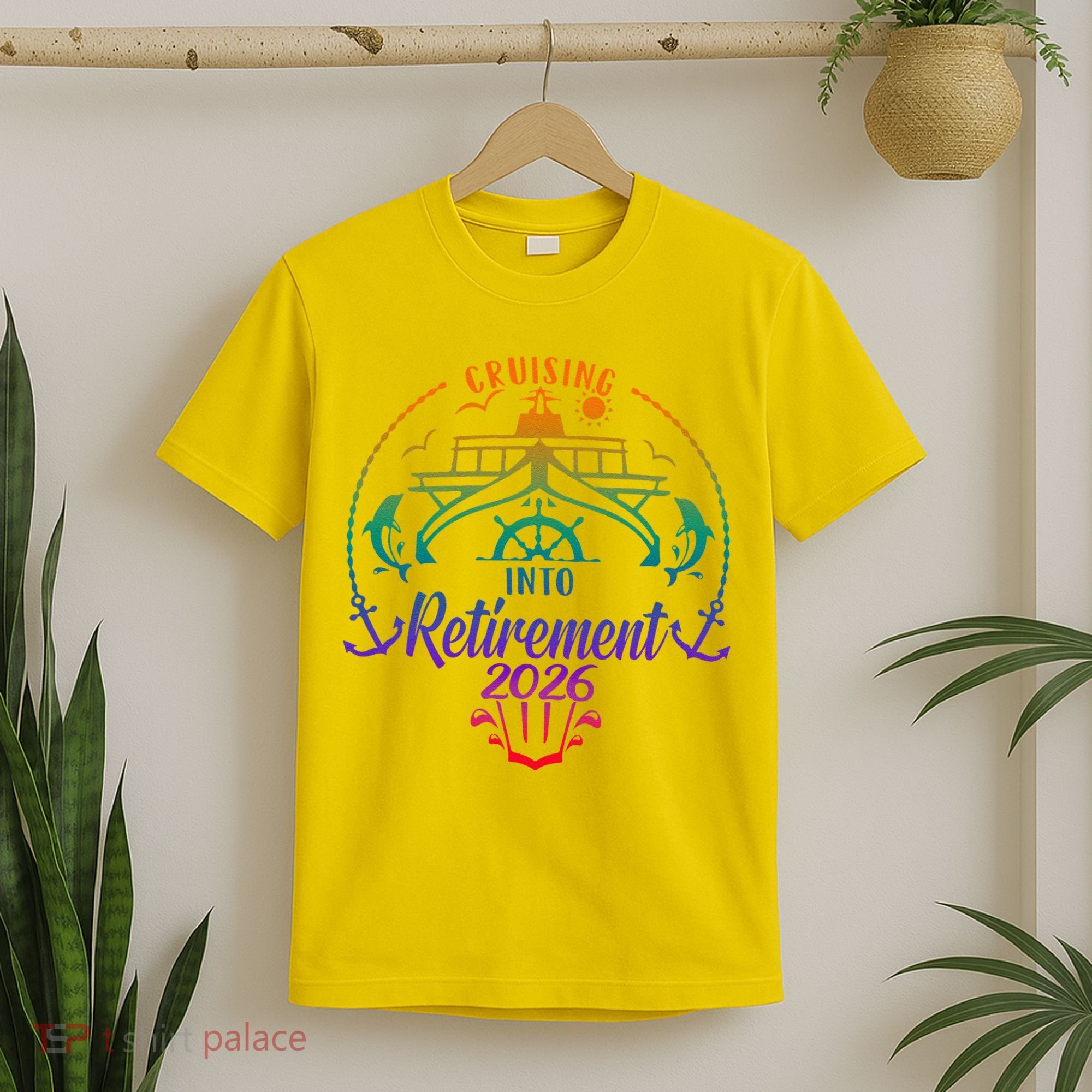 Cruising Into Retirement 2026 T-Shirt