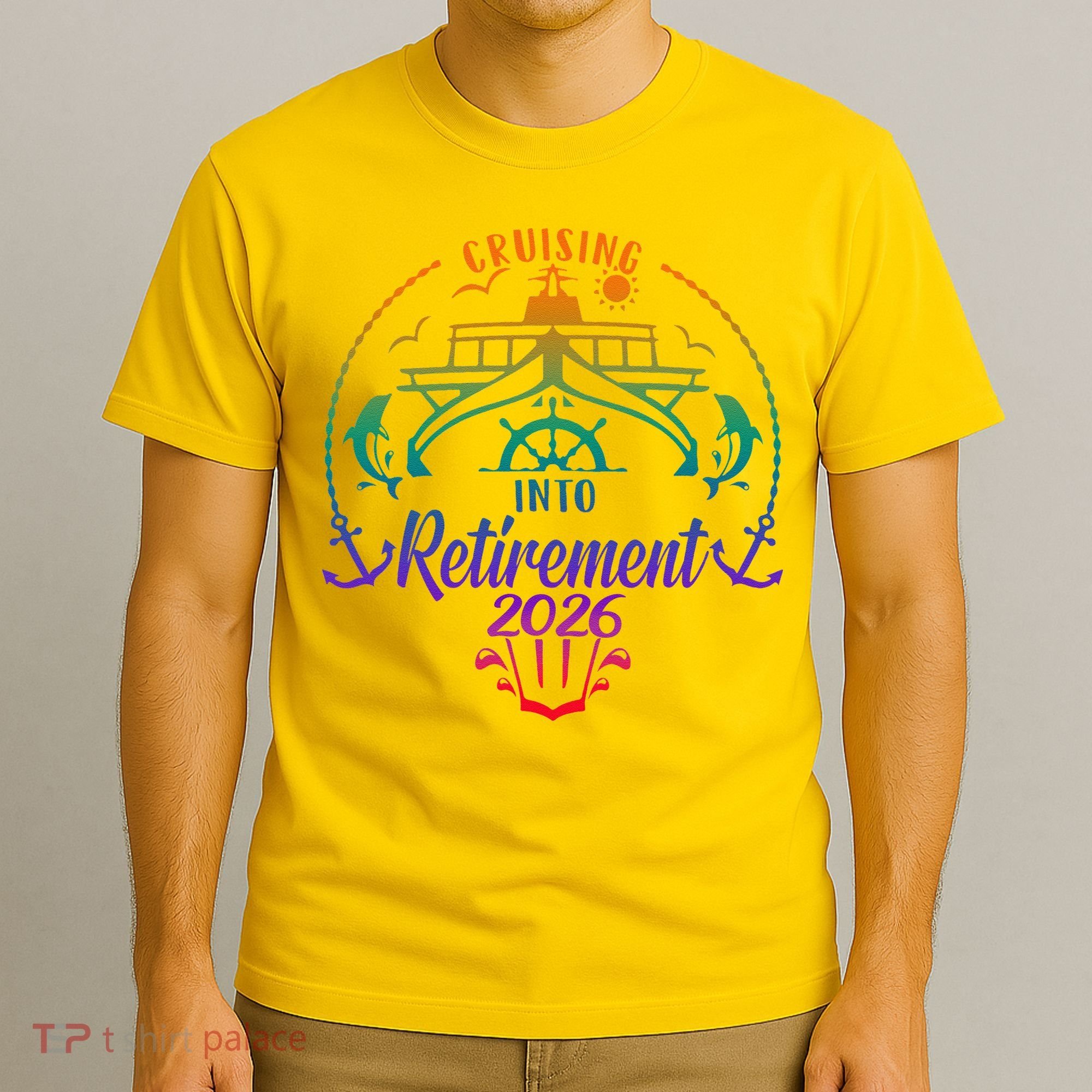 Cruising Into Retirement 2026 T-Shirt