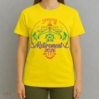 Cruising Into Retirement 2026 T-Shirt thumb 4