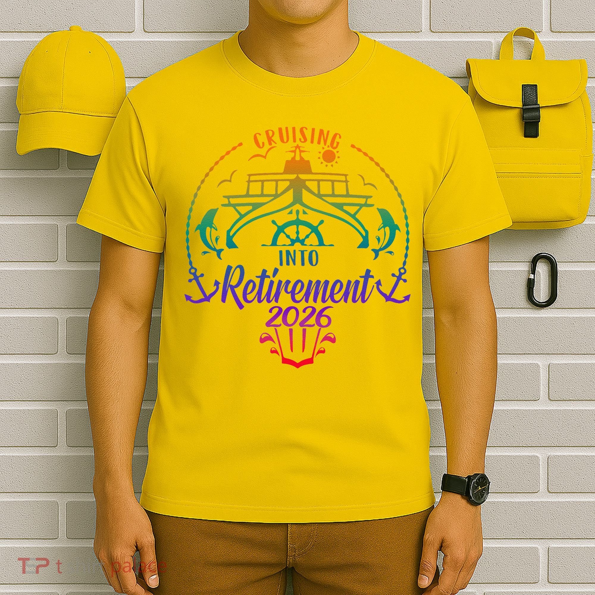 Cruising Into Retirement 2026 T-Shirt