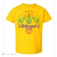 Cruising Into Retirement 2026 Toddler T-Shirt thumb 0