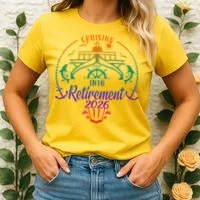 Cruising Into Retirement 2026 Women's T-Shirt thumb 2
