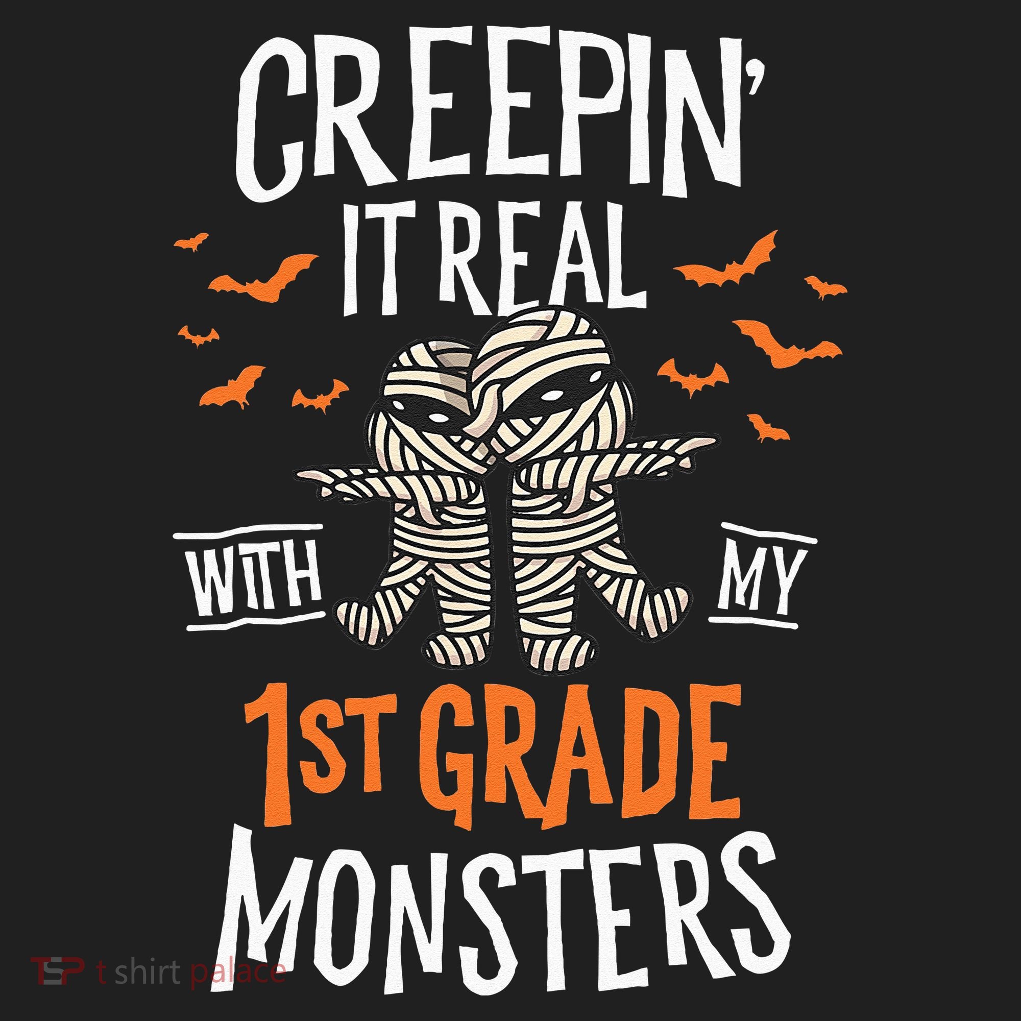Creepin It Real With My 1st Grade Monsters Halloween Teacher Hat