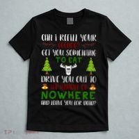 Can I Refill Your Eggnog Funny Christmas Movie Quote T-Shirt thumb 5
