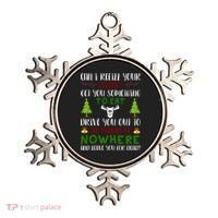 Can I Refill Your Eggnog Funny Christmas Movie Quote Ornament thumb 0
