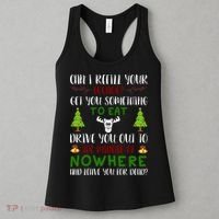 Can I Refill Your Eggnog Funny Christmas Movie Quote Women's Tank Top thumb 3